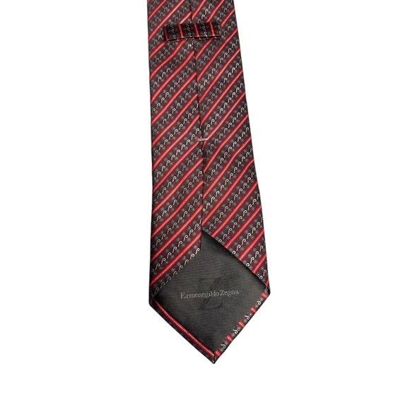 ERMENEGILDO ZEGNA Printed Silk Ties Made In Italy *Set of 2* - Picture 6 of 10